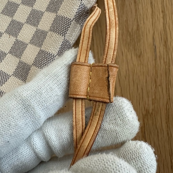 Louis Vuitton Neverfull MM tote bag in Damier Azur - Picture 6 of 15